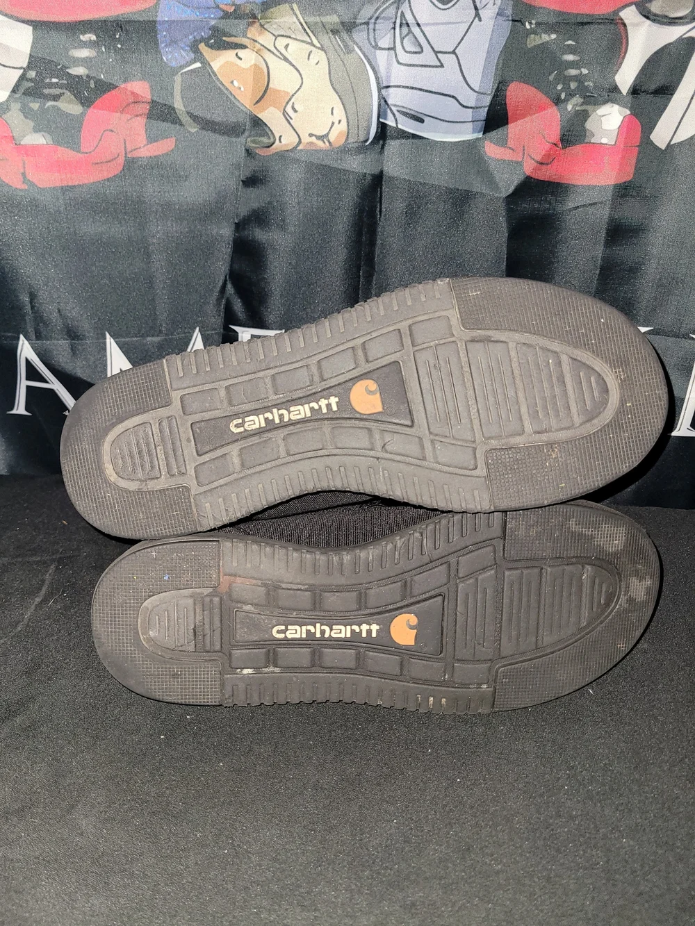 Carhartt Men’s Black Low-Top Canvas Composite Toe Sneaker